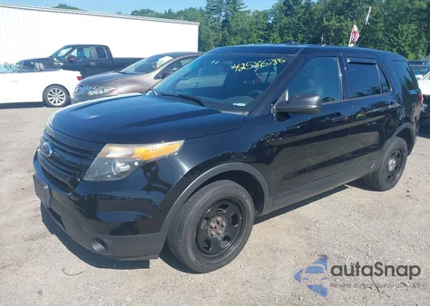 2015 Ford Police Interceptor from USA, damaged, VIN 1FM5K8AR9FGB61812